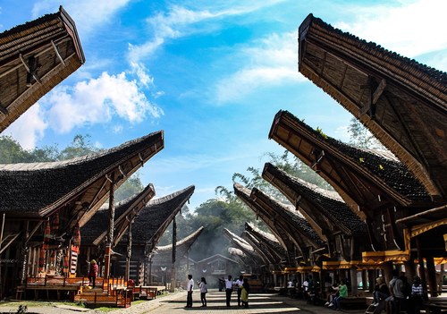 Tongkonan Ke'te' Kesu', Toraja Utara